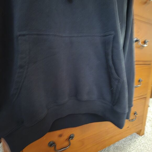 Ariat Sweatshirt Hoodie Size XXL Black American Leather Flag Patriotic - Picture 4 of 8